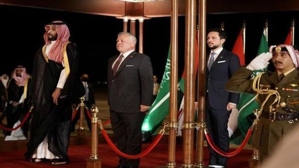 محمد بن سلمان في الأردن