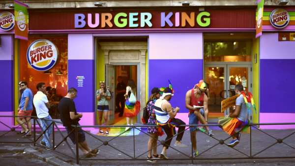 Burger King Pride Whopper