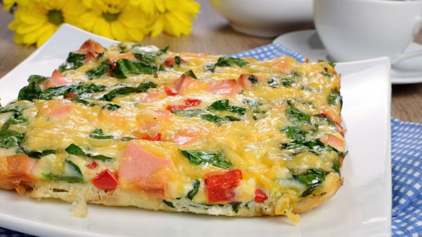 أومليت بالخضار 