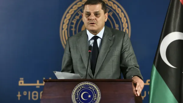 رئيس حكومة الوحدة الليبية عبد الحميد الدبيبة