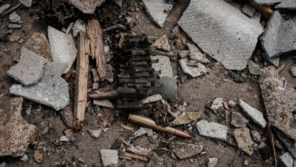 Ammo depot destroyed by Ukrainian attacks