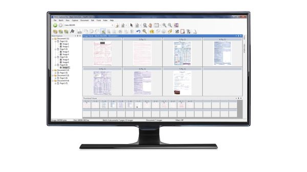 Capture Pro on monitor. Kodak Alaris Releases Next-Generation Capture Pro Software