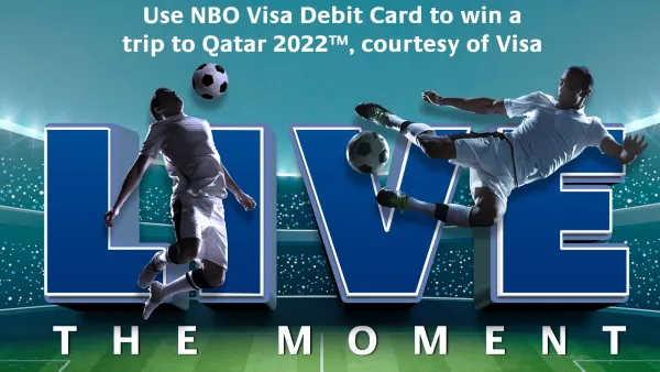 NBO Offers Debit Card Customers The Chance TO Win FIFA World Cup Match Tickets, Courtesy Of Visa