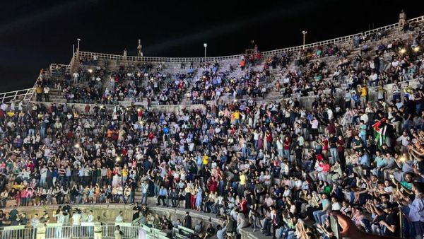 The Jarash audiences 
