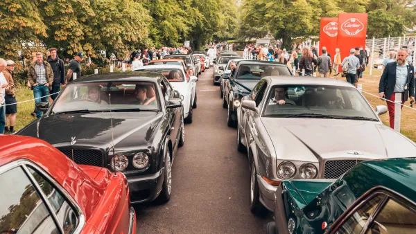 40 Years Of Turbo Bentleys Celebrated At Goodwood                                               