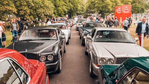 40 Years Of Turbo Bentleys Celebrated At Goodwood                                               