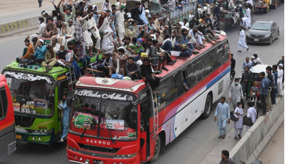 Crowded Lahore 