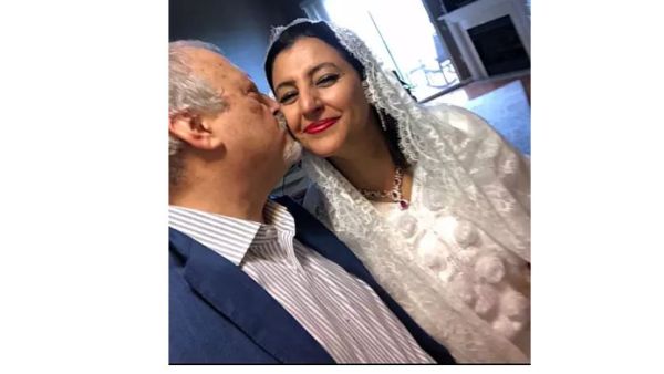 حنان العتر مع زوجها الراحل جمال خاشقجي