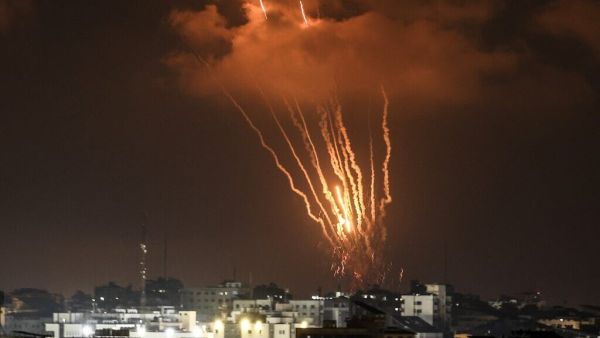 Gaza in flames 