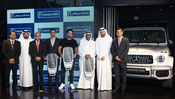 During the event Emirates NBD Announces Grand Prize Winners of Mega Savings Promotion