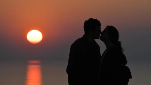 A kissing culture 