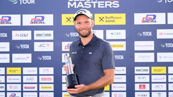 Maximilian Kieffer picked up his first DP World Tour win in Prauge (Image credit: Supplied)