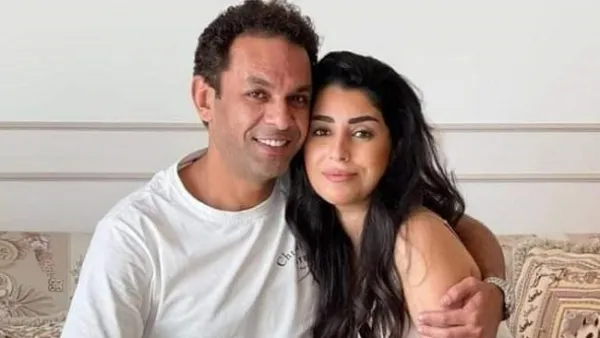  آيتن عامر و محمد عزب