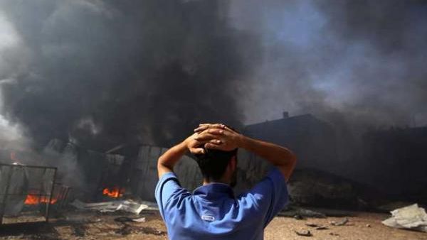 قصف على قطاع غزة