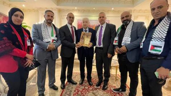 Dr. Abu-Ghazaleh Commends Palestinian Institutions’ Role in Strengthening Palestinian Steadfastness