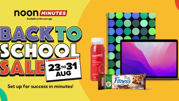 Noon Minutes’ Back to School deals delivered in 15 minutes