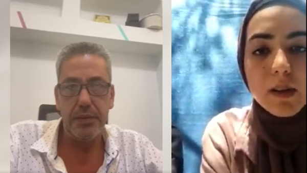 Two Gaza Sisters Go Live on Escaping Father’s Abuse