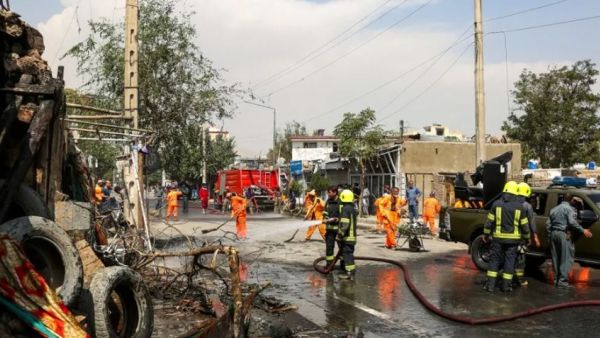 عشرات القتلى والجرحى بانفجار في افغانستان