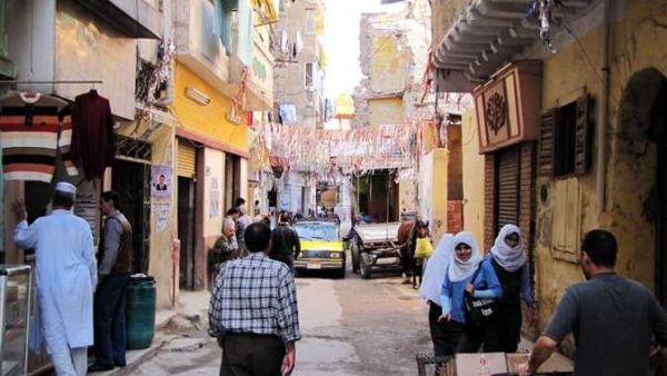 حريق ضخم بحارة اليهود في القاهرة