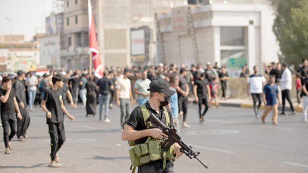 On the streets in Basra 