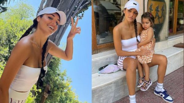 Touching Video of Hande Erçel's Niece Receiving Chemo