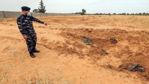 Mass graves in Libya