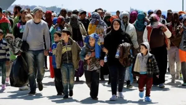 Syrian refugees in Rome