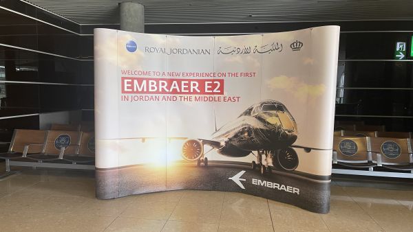Customers will discover a relaxed atmosphere and comfortable seating, while enjoying Wi-Fi connection during their flight. Embraer, in Cooperation With RJ, Organizes Demo Flight; Showcases Embraer’s E2 Family Specs