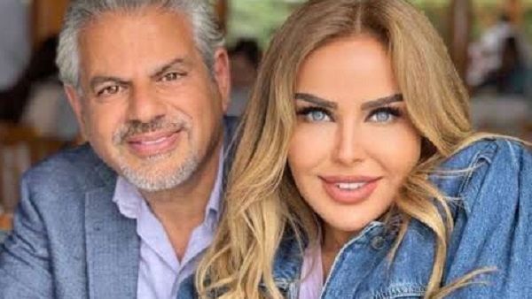  رولا سعد و زوجها