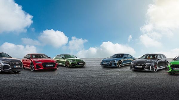 Audi RS range: Born on the track, Built for the road