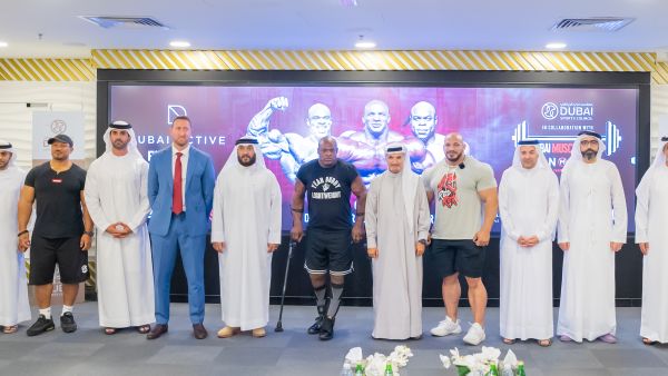 عارض و3000 مشارك في "معرض دبي الدولي لبناء الأجسام"