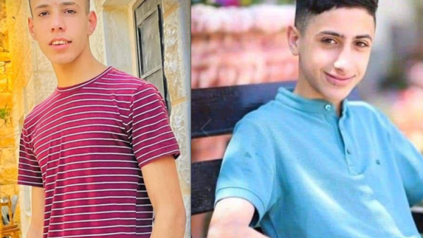 Mahdi Ladadweh (L) Adel Ibrahim Daoud, 14 