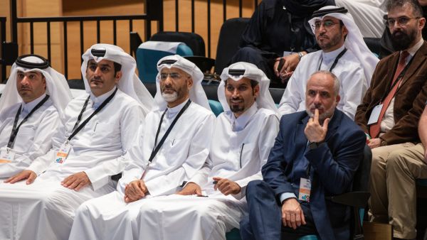 During the event QF Forum Promotes Service and Action in the Classroom