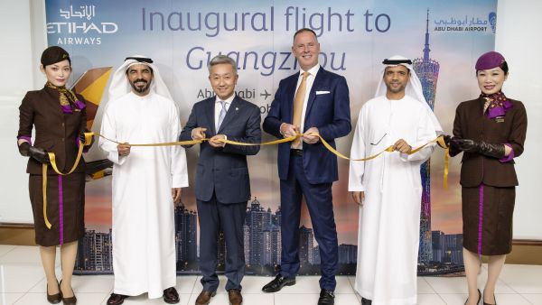 Etihad Airways Launches Inaugural Flight to Guangzhou