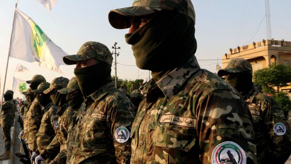 عناصر من هيئة الحشد الشعبي