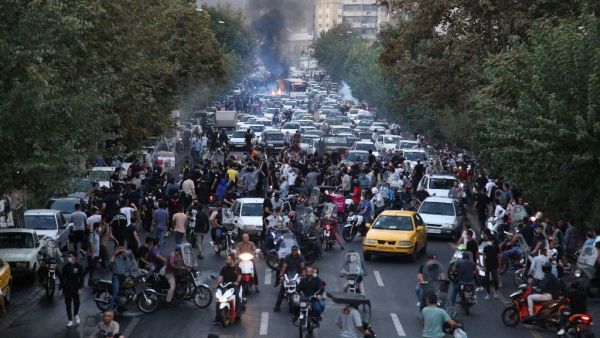 احتجاجات في ايران