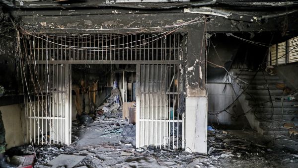 عناصر نوبو هاجمو  عنبر 8 حيث يحتجز المسجناء السياسيون بالرصاص الحربي  