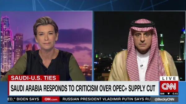 Saudi Minister of State for Foreign Affairs responds to criticism over OPEC+ supply cut
