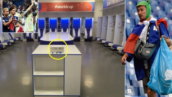 هكذا ترك لاعبو منتخب اليابان غرفة الملابس بعد مواجهة ألمانيا
