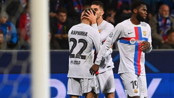 برشلونة يودع دوري الأبطال (المصدر: أ ف ب)