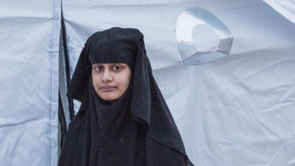 عروس داعش شميمة بيغوم- صورة عن الفيس بوك