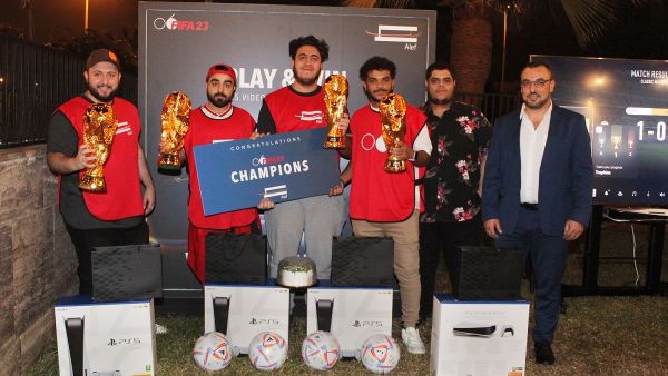 مجموعة ألف تكرّم الفائزين ببطولة كأس 06 فيفا 2023 في 06 مول