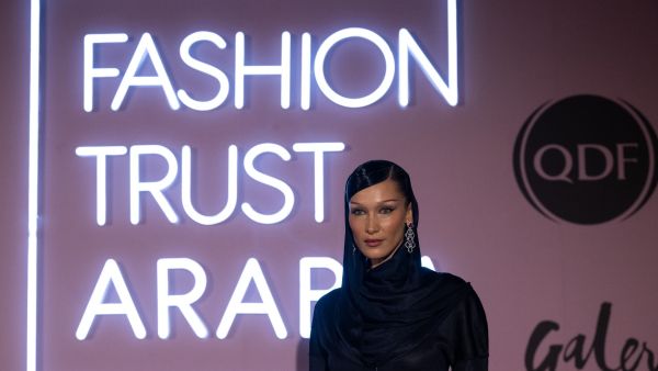 Bella Hadid meets Shireen Abu Akleh family in Qatar