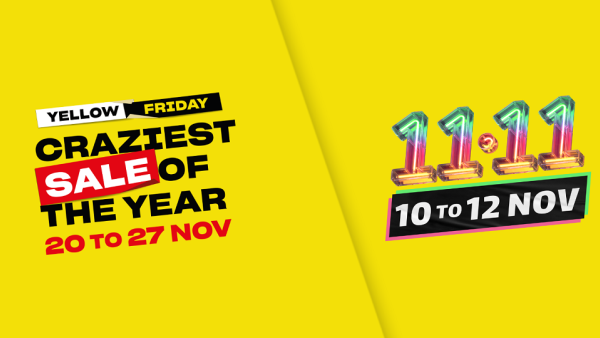 Noon.com announces dates for its biggest Single’s Day & Yellow Friday Sales yet