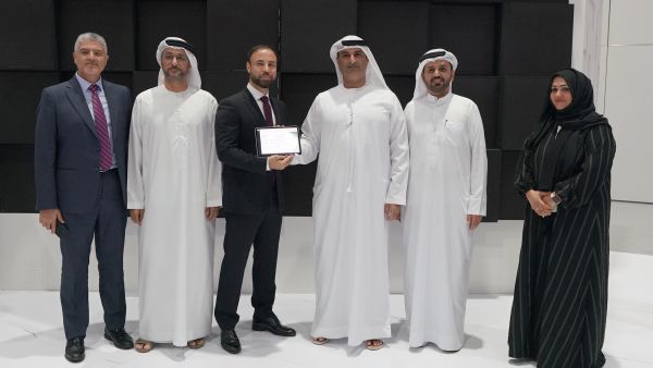 During the event Azizi Developments receives Dubai Land Department Appreciation Award