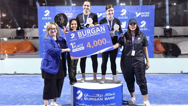 Burgan Bank Concludes its First Padel Tournament Following Diverse Participation