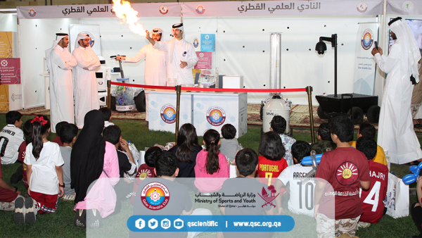 During the event Invention and innovation at the heart of QF’s d’reesha performing arts festival