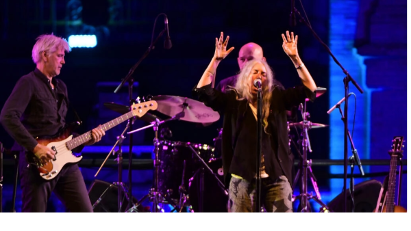 Rock singer Patti Smith in Spain 