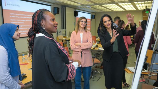 During the event The impact of science communication on health education and public engagement