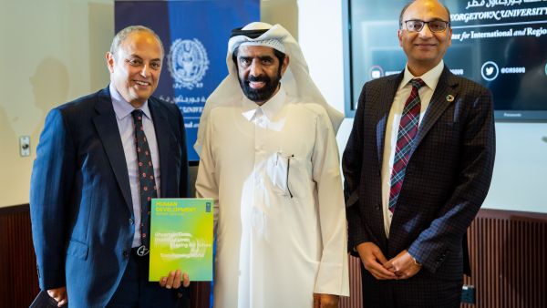 During the event Georgetown University Hosts UNDP Report Country Launch at QF panel